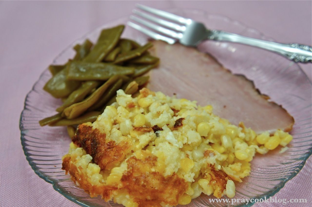 A Corny Week and a Corn Pudding Casserole