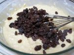 raisins in rice pudding