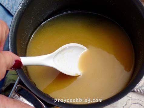 Vanilla Sauce for bread pudding