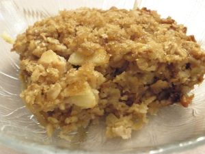 Baked Oatmeal single apple
