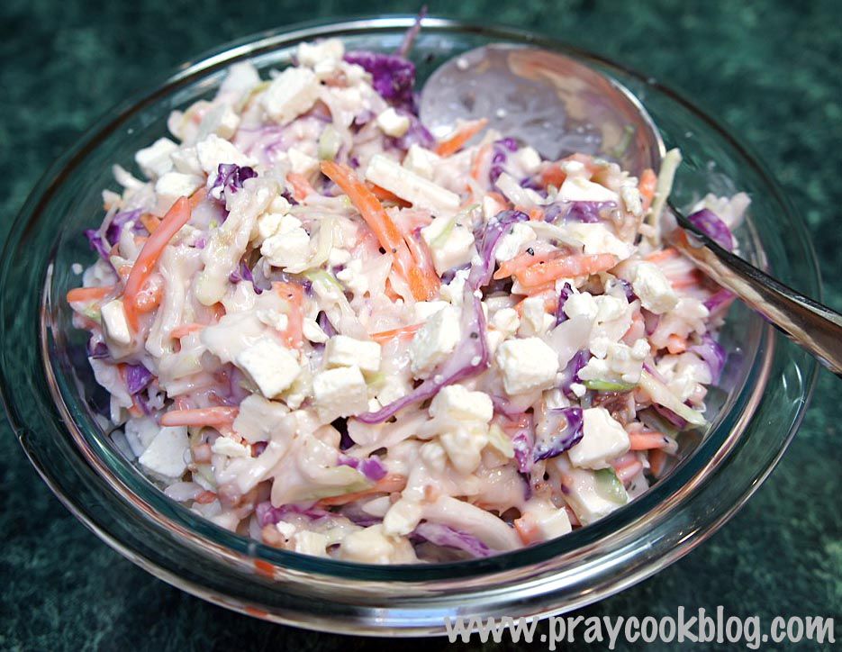 Bleu Cheese Bacon Slaw