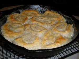 butter roll close up