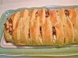 Candied Pecan Cheese Braid
