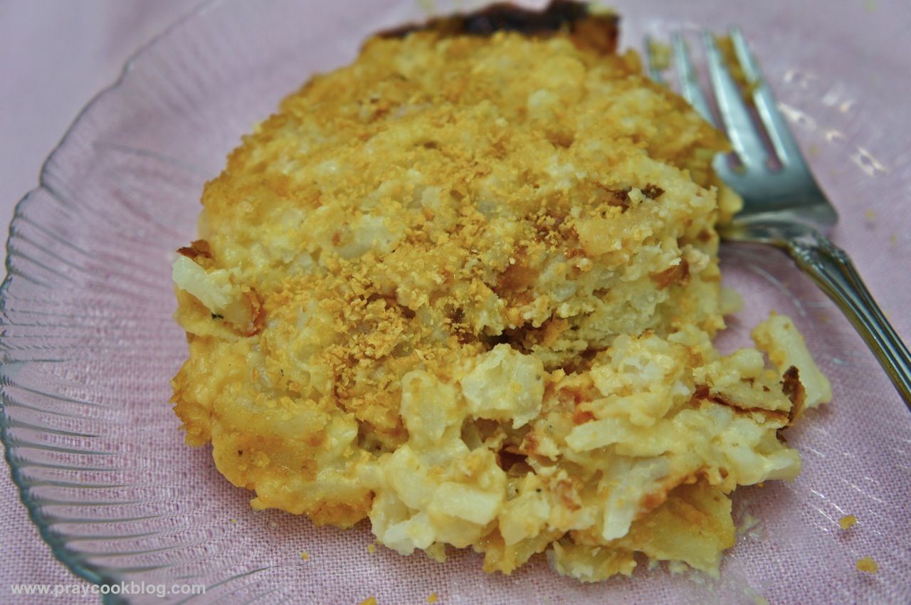 Cheesey Hashbrown Potatoes
