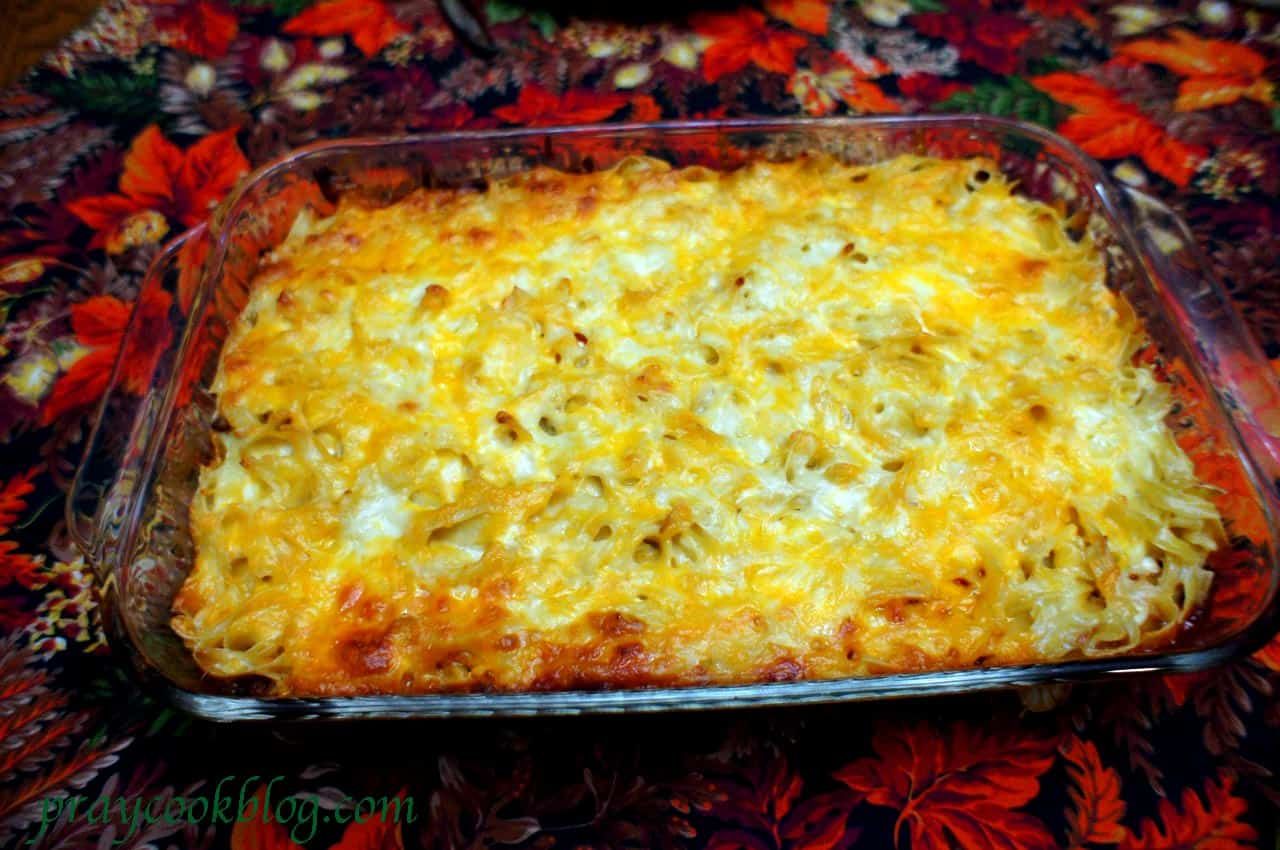 Divine Casserole aka Sour Cream Noodle Bake