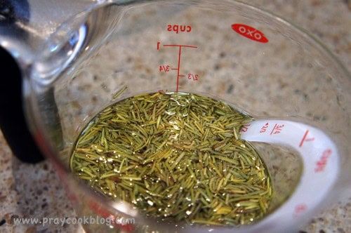 rosemary infused oil