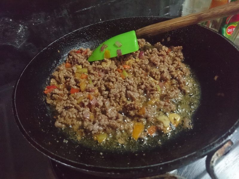 ground pork quesadilla 8