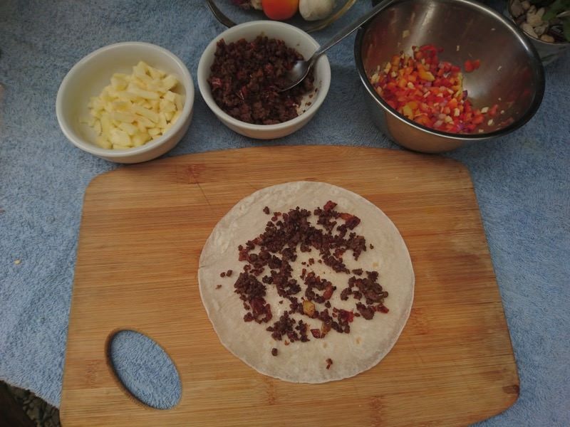 ground pork quesadilla 13