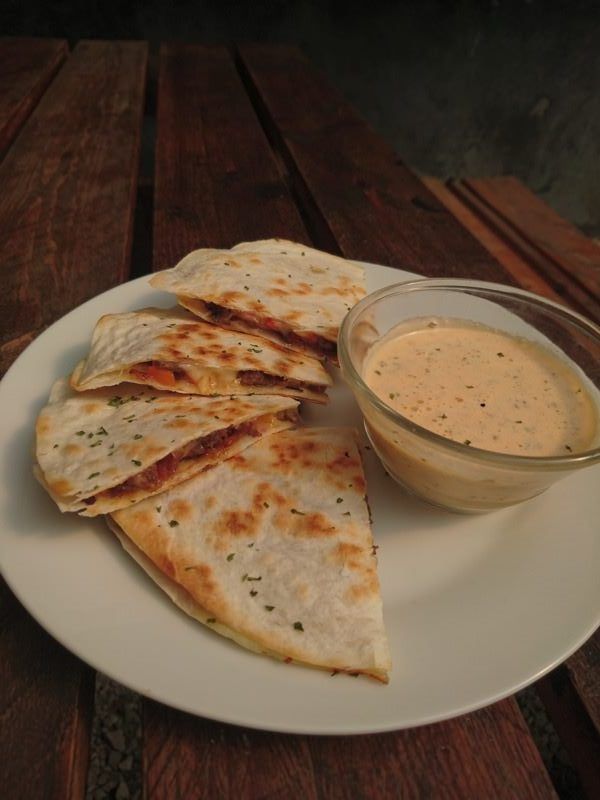 ground pork quesadilla 22