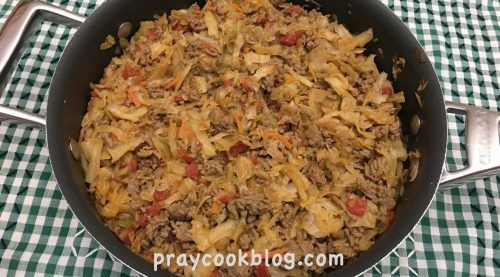 Warm taco slaw recipe