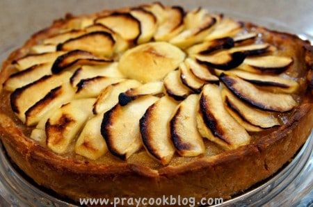 twd french apple tart finished