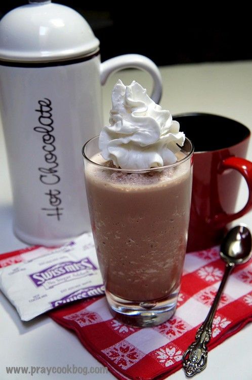 frozen hot chocolate