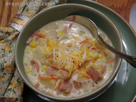 Ham, Potato and Corn Chowder