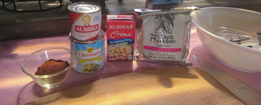 double chocolate ice cream ingredients