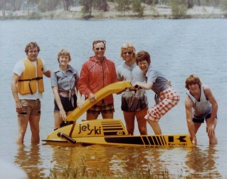 Jetski Family Photo 1976