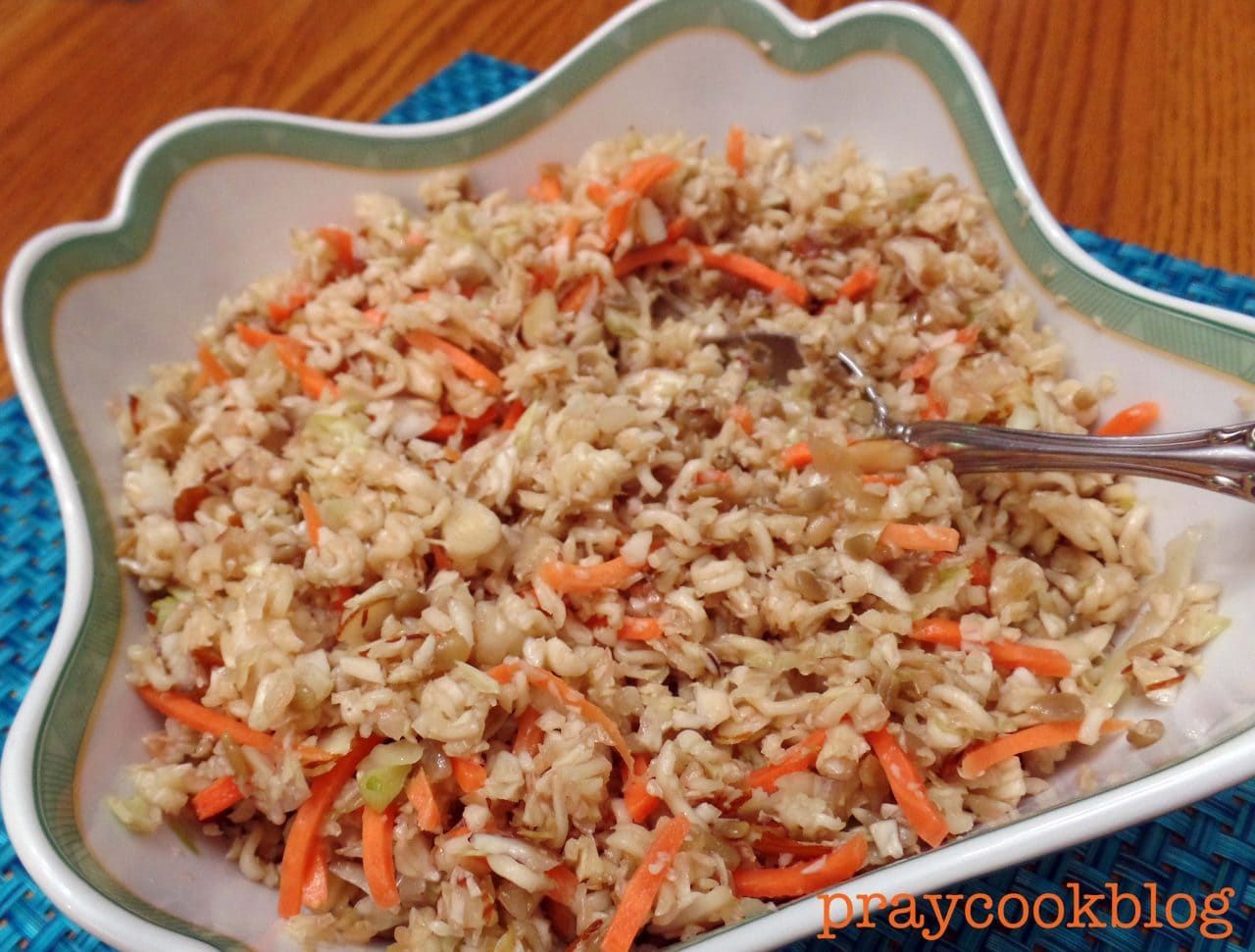 My first blog post and Asian Slaw!