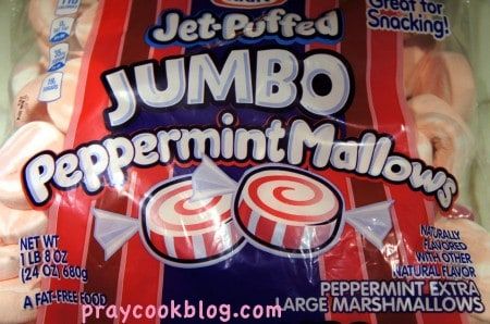 jumbo peppermint mallows