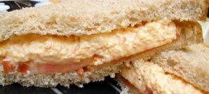 Pimento Cheese Sandwich closeup