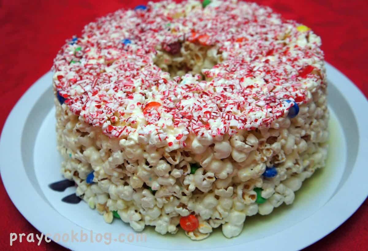 Popcorn Cake For Family and Friends