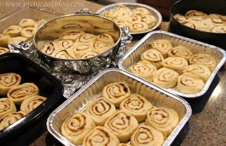 PW cinnamon roll rising