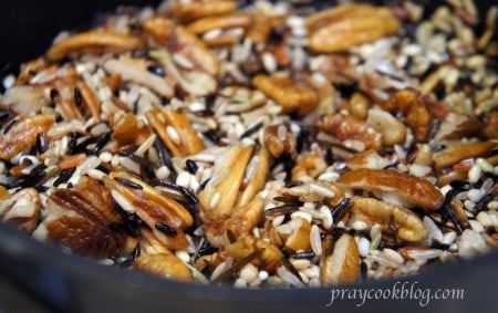 pecan wild rice