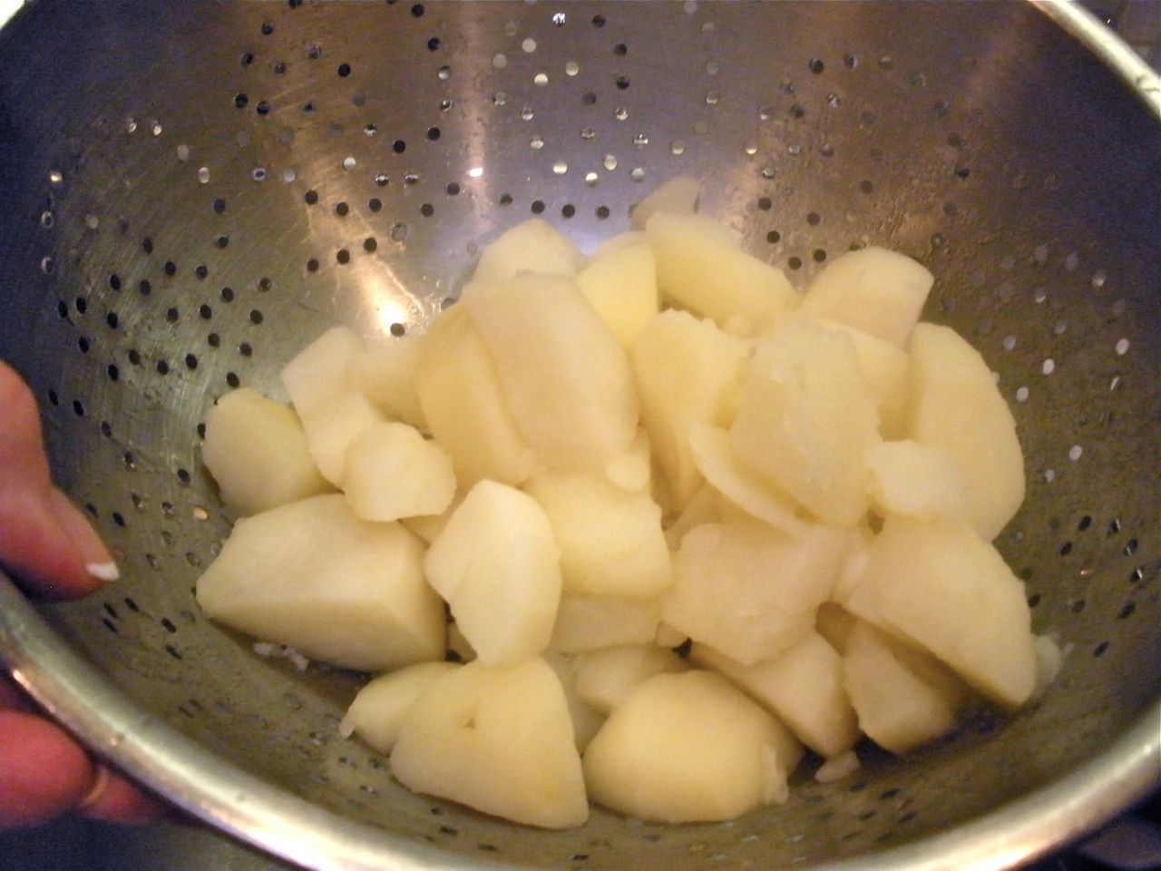 Drain Potatoes corrected