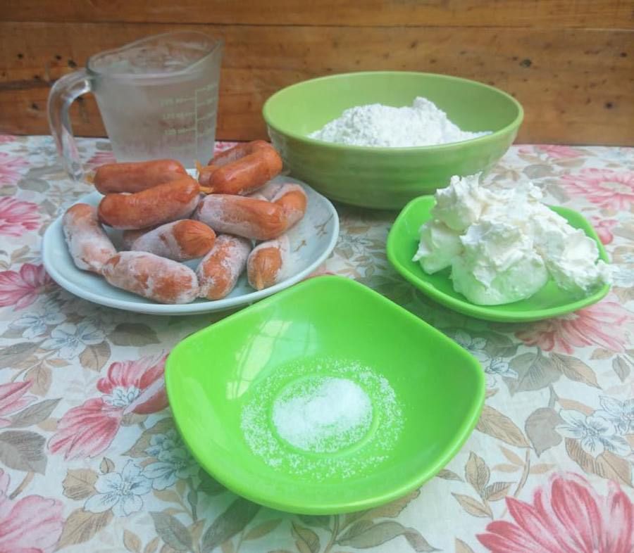 halloween hot dog finger ingredients