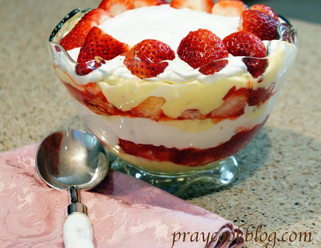 Strawberry Trifle Dessert – It’s Not Too Late for Easter