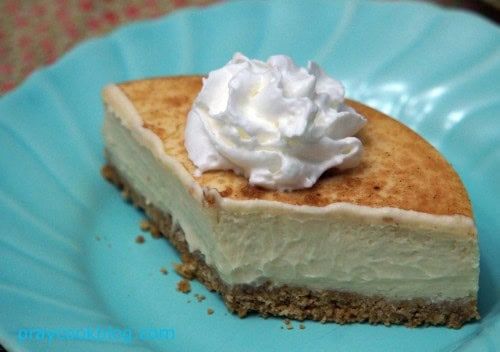 tiramisu cheesecake upclose