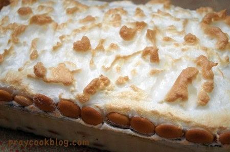 banana pudding upclose