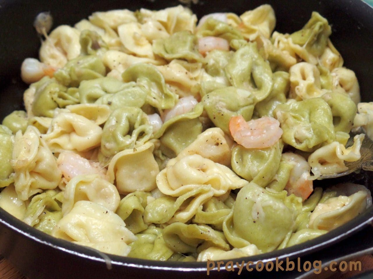 Tortellini and Shrimp