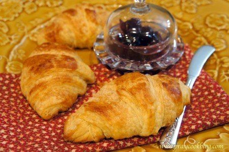 TWD Croissants and Jam