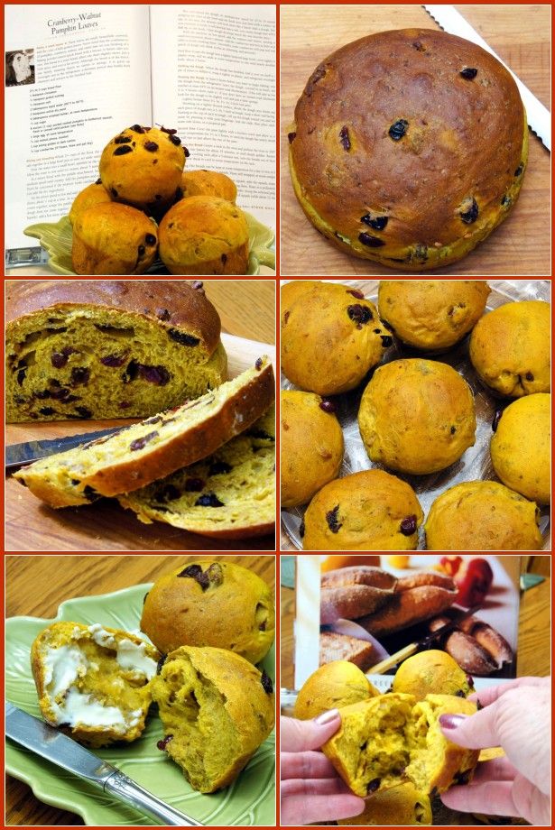 TWD Cranberry Walnut Pumpkin Loaves