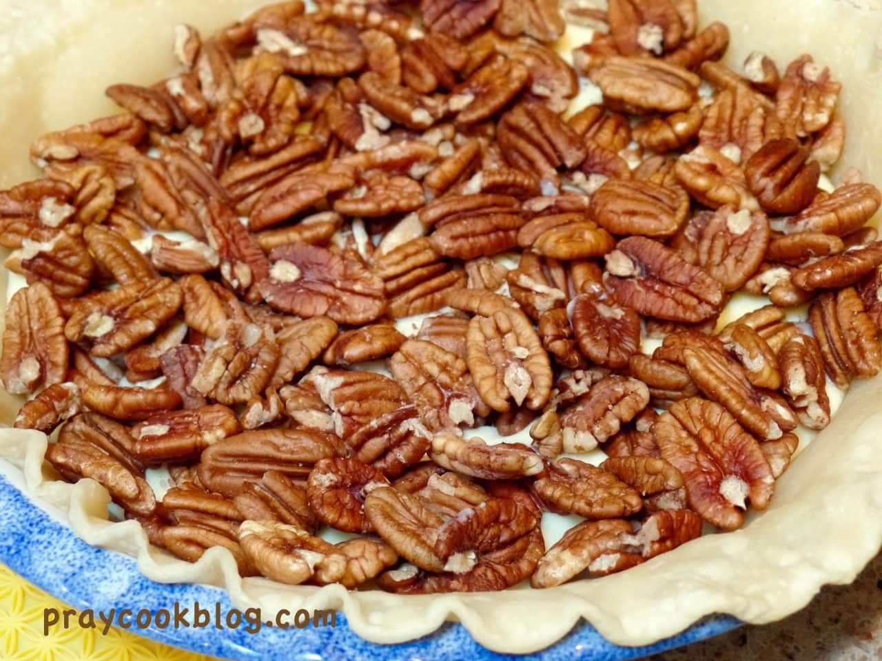 Vanilla Cheesecake Pecan Pie