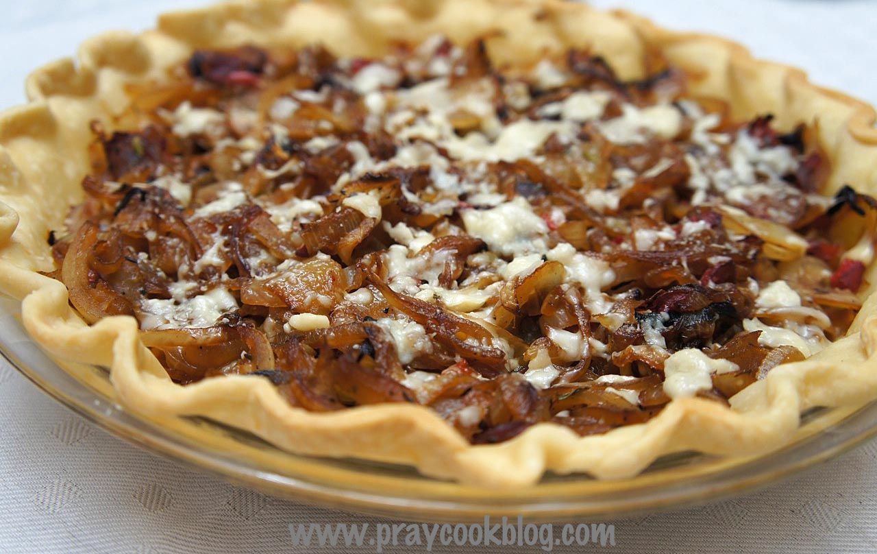 Yummy Vidalia Onion and Parmesan Tart