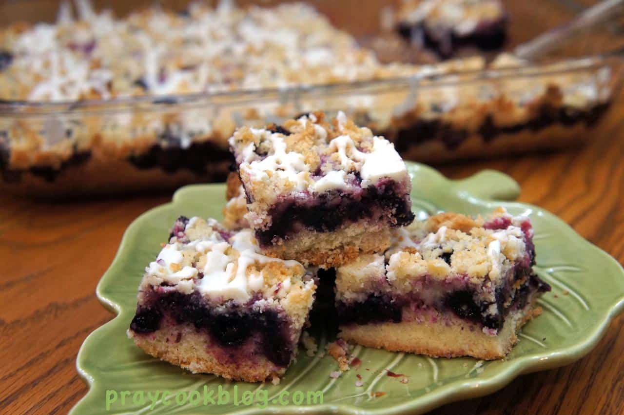 Blueberry Crumb Bars