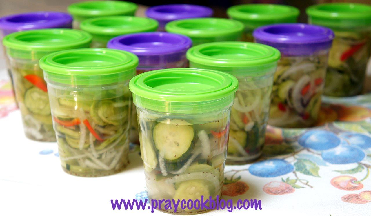 Crispy Cucumber Freezer Pickles