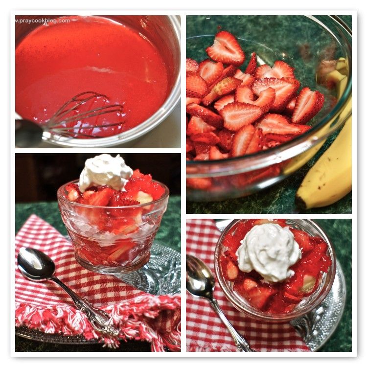 Strawberry Banana Parfait