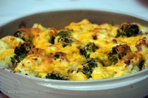 Loaded Broccoli and Cauliflower