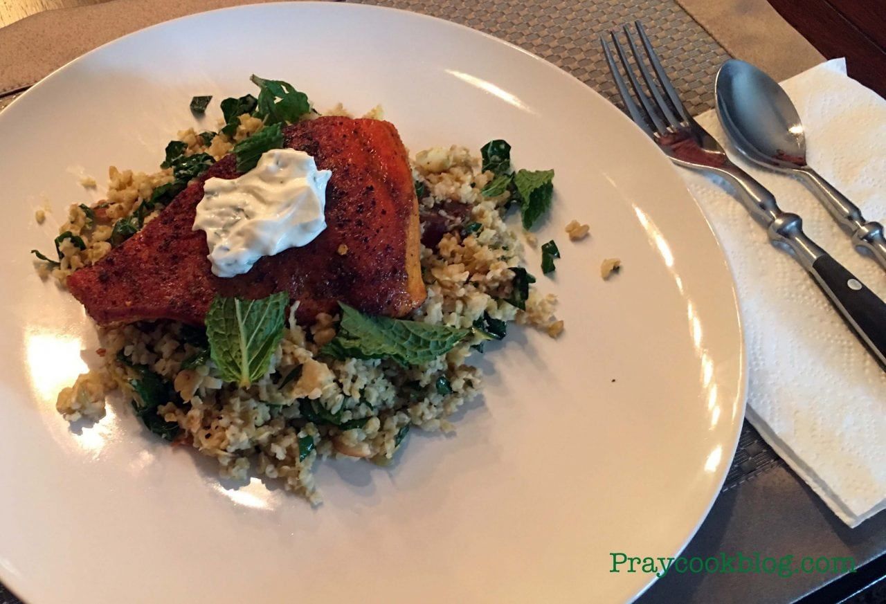 When The Student Surpasses The Teacher & Blue Apron Sumac-Spiced Salmon