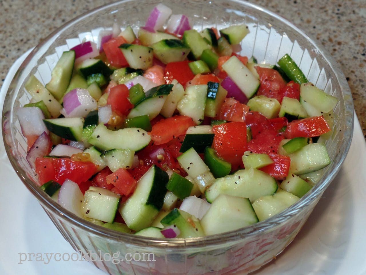 Cucumber & Tomato Salad