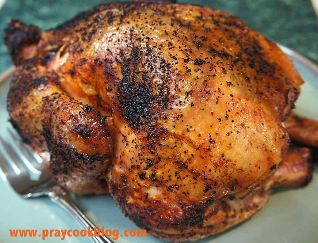 Beer Can Roasted Chicken