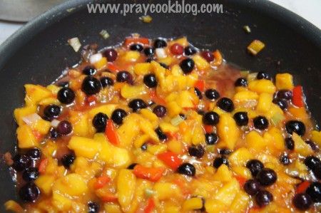 Blueberry Mango Salsa