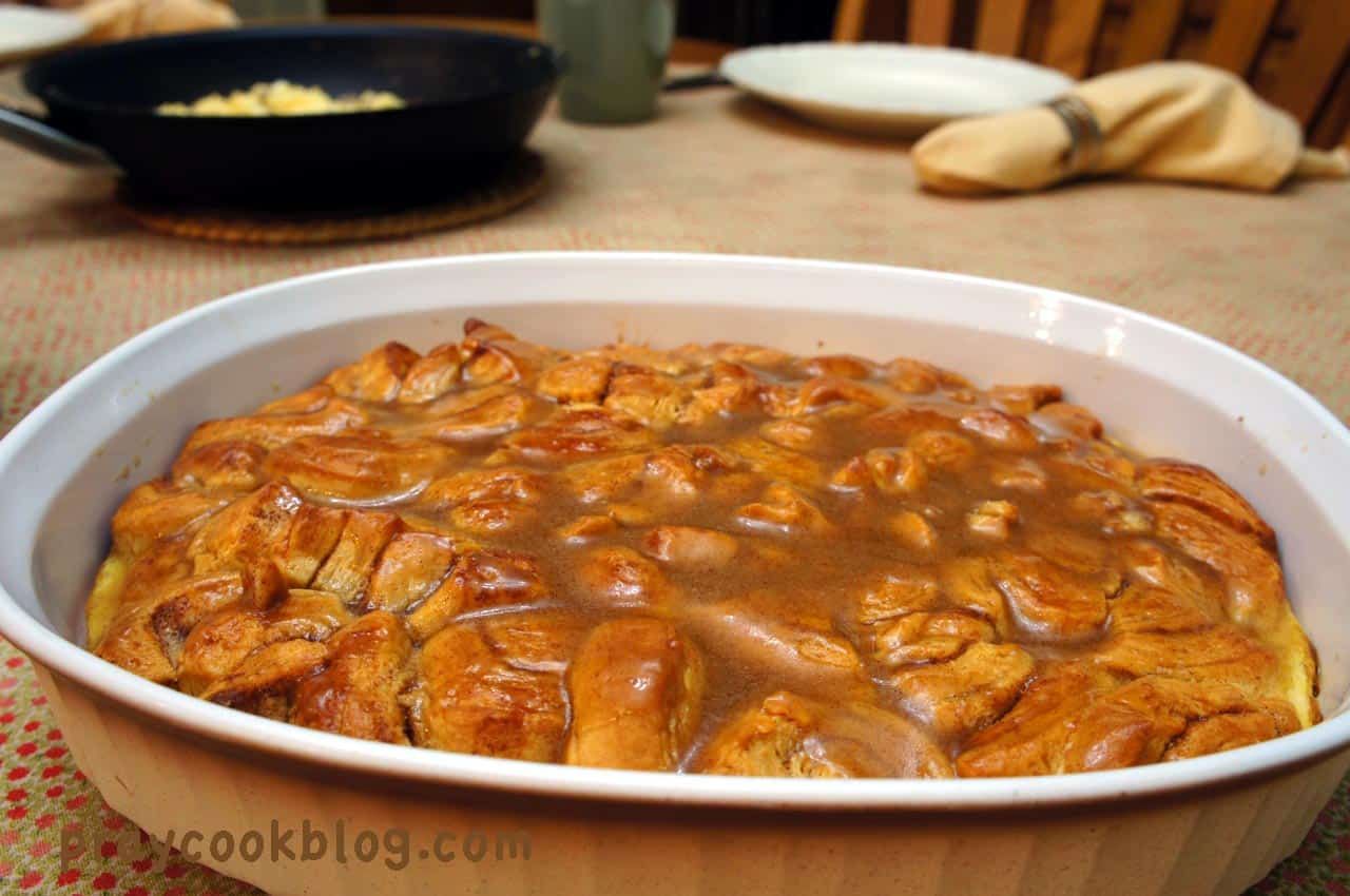 Company’s Coming Cinnamon Roll French Toast!