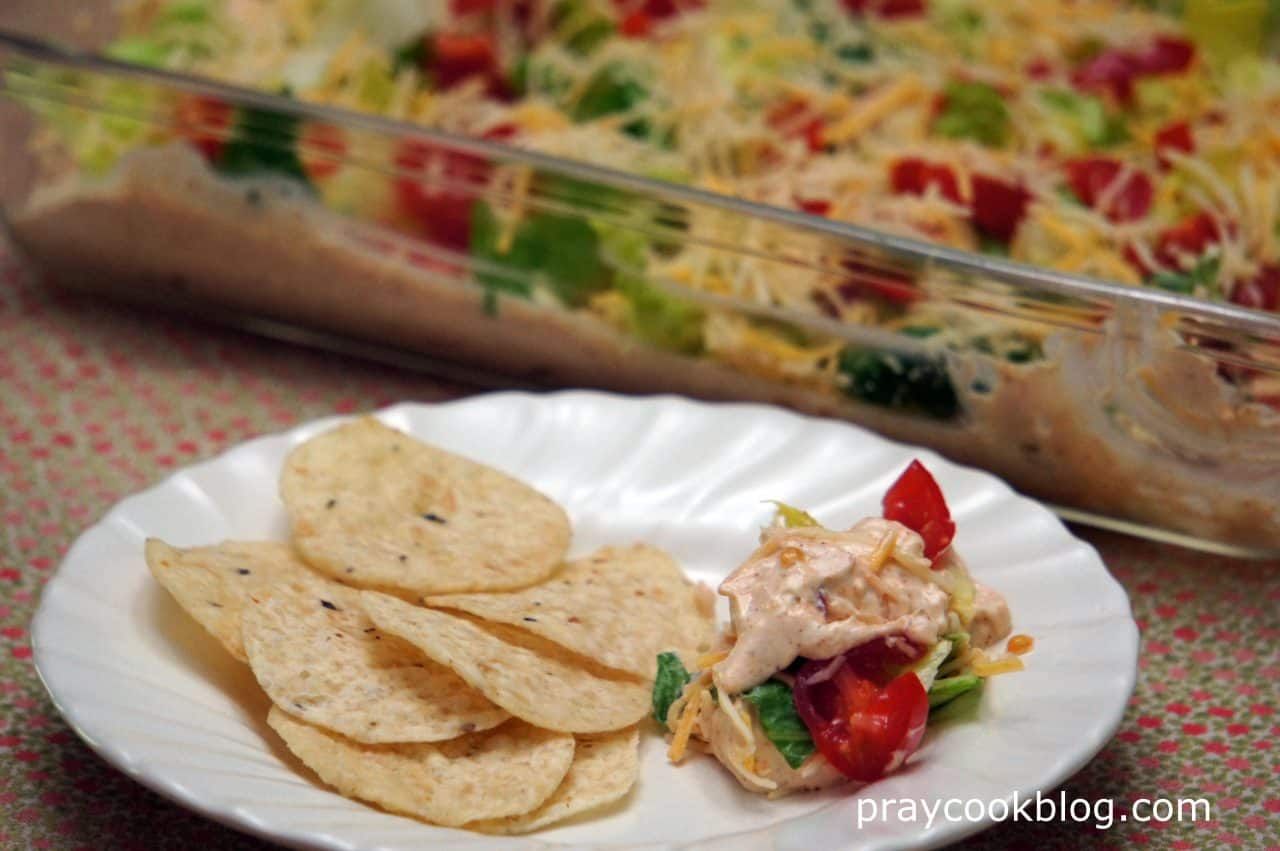 Taco Dip For Fiesta Fun