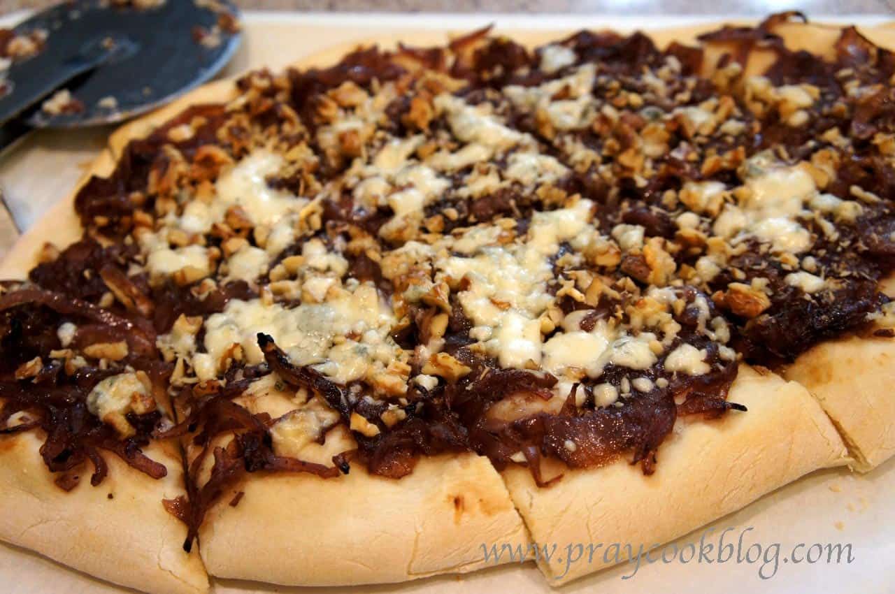 TWD Pizza with Onion Confit
