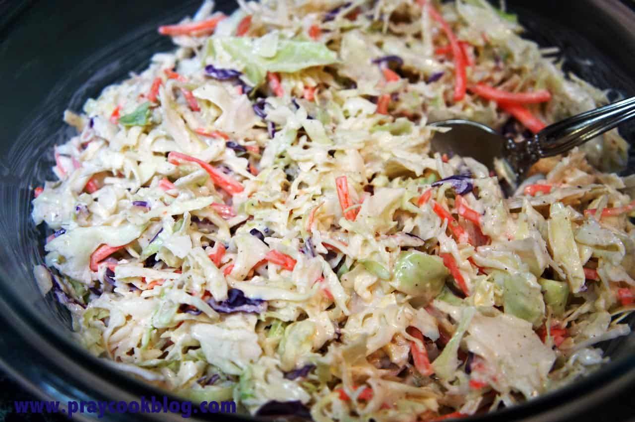 Kickin’ Creamy Cole Slaw