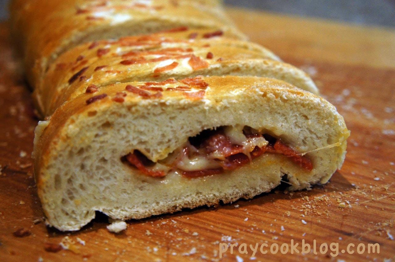 My Nephew’s Family-Favorite Pepperoni Bread