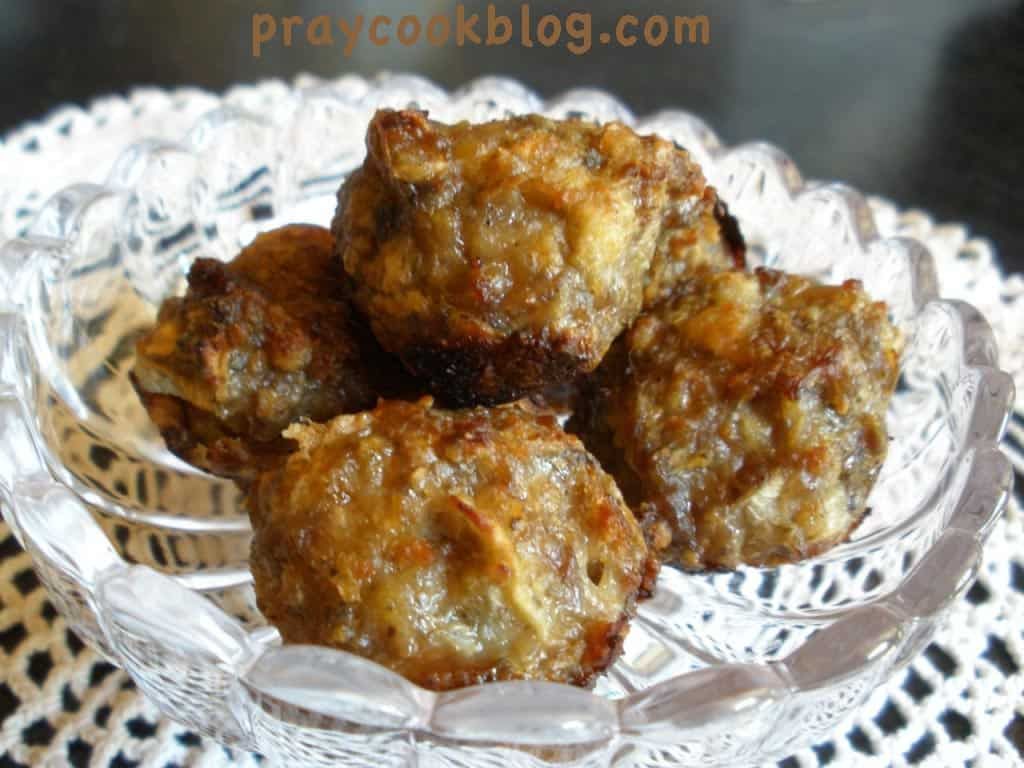 Apple Sage Sausage Balls Revisited